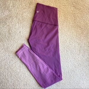 Lululemon High-Rise Ombré Leggings